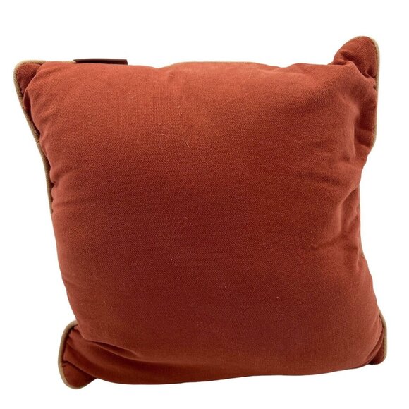 Bella Lux Pillows Crewel Flower Trellis 14 x 14 Design Autumn Fall Colors Set of - Picture 5 of 8